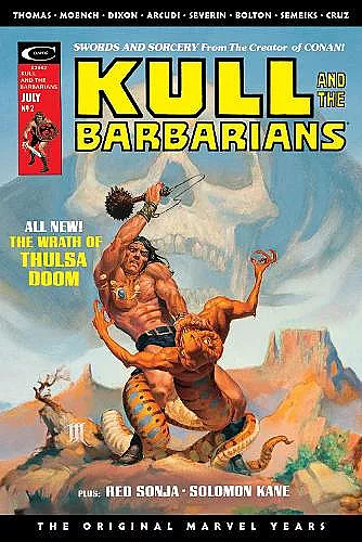 Kull: Savage Sword The Original Marvel Years Omnibus cover