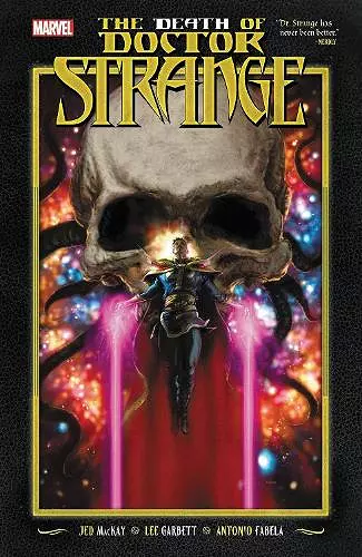 Death of Doctor Strange cover