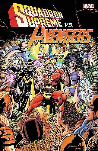 Squadron Supreme Vs. Avengers cover