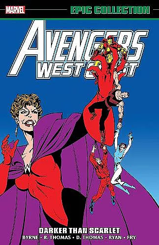 Avengers West Coast Epic Collection: Darker Than Scarlet cover