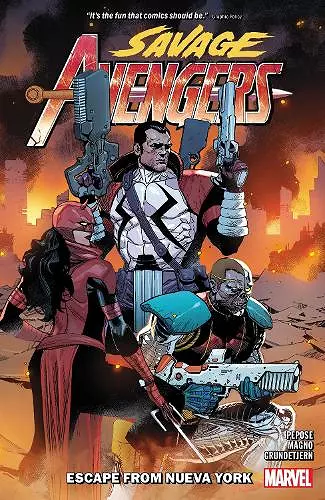 Savage Avengers Vol. 2: Escape From Nueva York cover