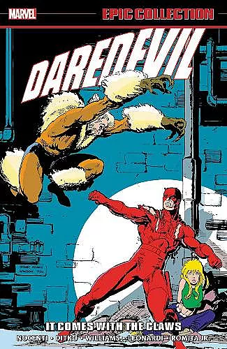 Daredevil Epic Collection: It Comes With The Claws cover