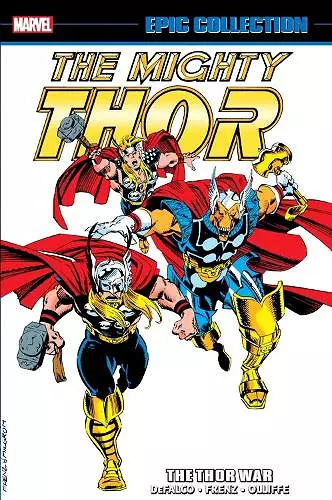 Thor Epic Collection: The Thor War cover
