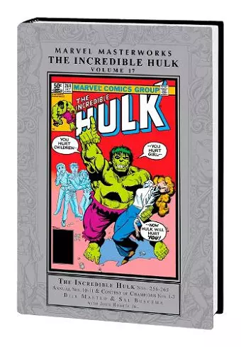 Marvel Masterworks: The Incredible Hulk Vol. 17 cover
