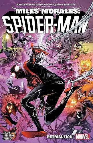 Miles Morales: Spider-Man by Cody Ziglar Vol. 4 - Retribution cover