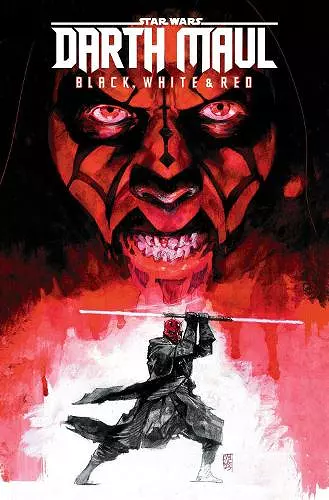 Star Wars: Darth Maul - Black, White & Red Treasury Edition cover