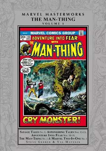 Marvel Masterworks: The Man-Thing Vol. 1 cover