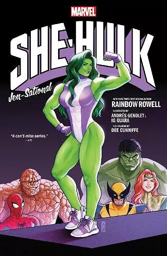 She-Hulk by Rainbow Rowell Vol. 4: Jen-sational cover