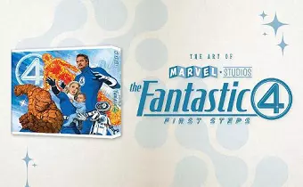 Marvel Studios' The Fantastic Four: First Steps - The Art Of The Movie Deluxe Edition Slipcase cover