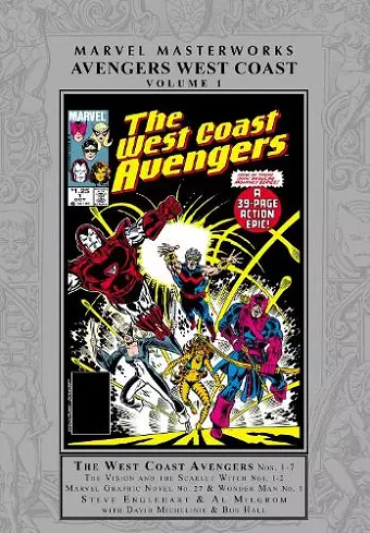 Marvel Masterworks: Avengers West Coast Vol. 1 cover