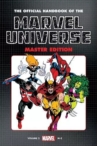 Official Handbook of The Marvel Universe: Master Edition Omnibus Vol. 2 cover