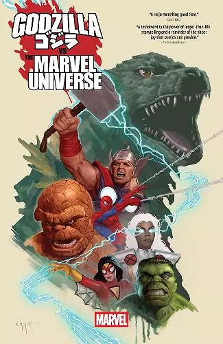 Godzilla Vs. The Marvel Universe cover
