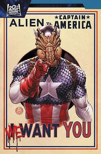 Alien vs. Captain America cover