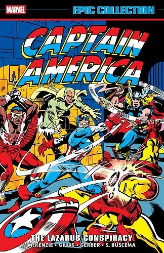 Captain America Epic Collection: The Lazarus Conspiracy cover