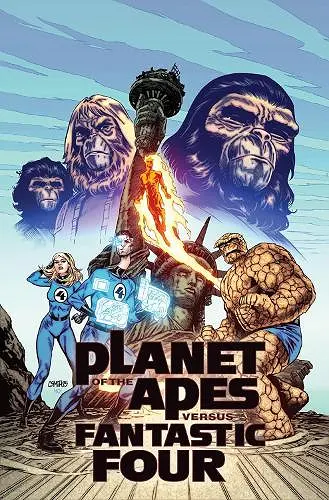 Planet Of The Apes Vs. Fantastic Four cover