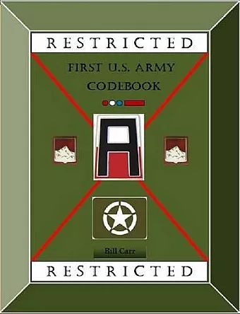 WWII First Army Code Book cover