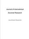 Journal of International Doctoral Research (JIDR) Volume 2, Issue 1 cover