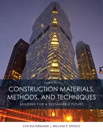 Construction Materials, Methods and Techniques cover