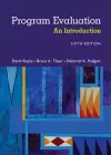 Program Evaluation cover