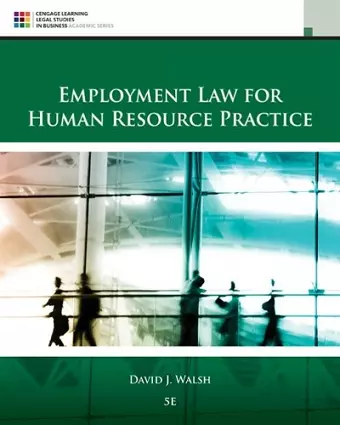 Employment Law for Human Resource Practice cover