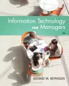 Information Technology for Managers cover