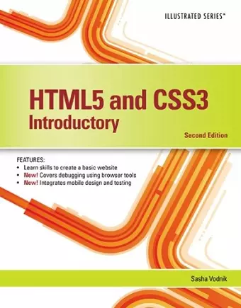 HTML5 and CSS3, Illustrated Introductory cover