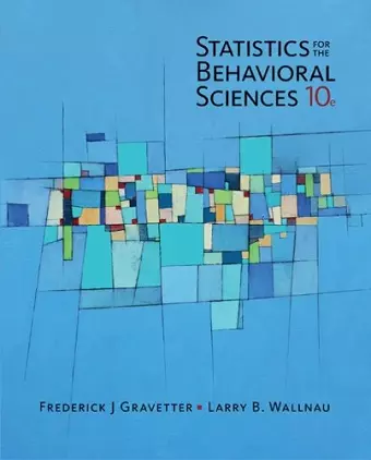 Statistics for The Behavioral Sciences cover