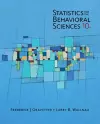 Statistics for The Behavioral Sciences cover