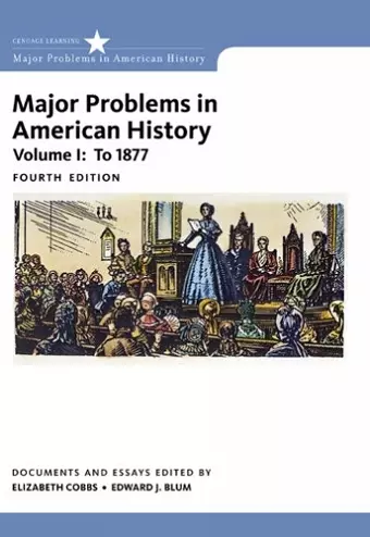 Major Problems in American History, Volume I cover