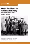 Major Problems in American History, Volume II cover