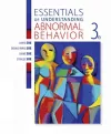Essentials of Understanding Abnormal Behavior cover