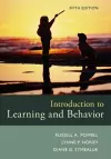 Introduction to Learning and Behavior cover