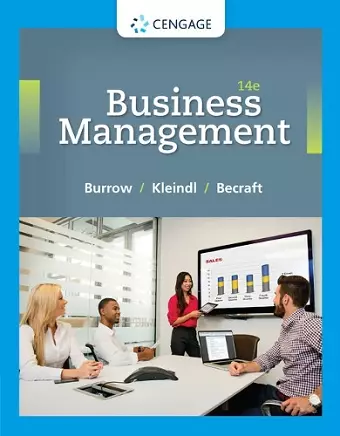 Student Activity Guide for Burrow/Kleindl's Business Management, 14th cover