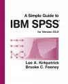 A Simple Guide to IBM SPSS Statistics - version 23.0 cover