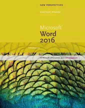 New Perspectives Microsoft® Office 365 & Word 2016 cover