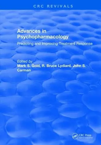 Advances in Psychopharmacology cover