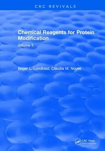 Chemical Reagents for Protein Modification cover