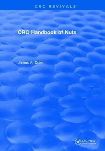 CRC Handbook of Nuts cover