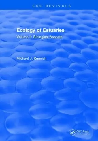 Ecology of Estuaries cover