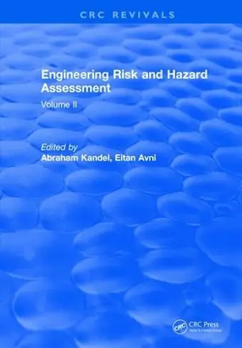 Engineering Risk and Hazard Assessment cover