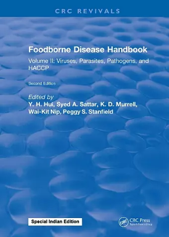 Foodborne Disease Handbook cover