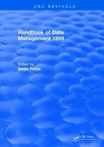 Handbook of Data Management cover