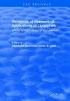 Handbook of Nonmedical Applications of Liposomes cover