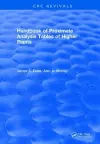 Handbook of Proximate Analysis Tables of Higher Plants cover