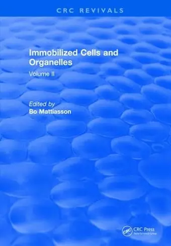 Immobilized Cells and Organelles cover