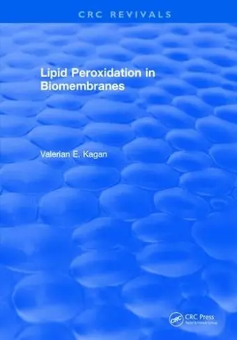 Lipid Peroxidation In Biomembranes cover