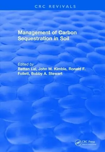 Management of Carbon Sequestration in Soil cover