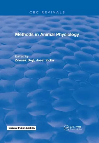 Methods In Animal Physiology cover