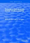 Methods in Plant Molecular Biology and Biotechnology cover