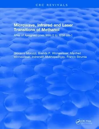 Microwave, Infrared, and Laser Transitions of Methanol Atlas of Assigned Lines from 0 to 1258 cm-1 cover